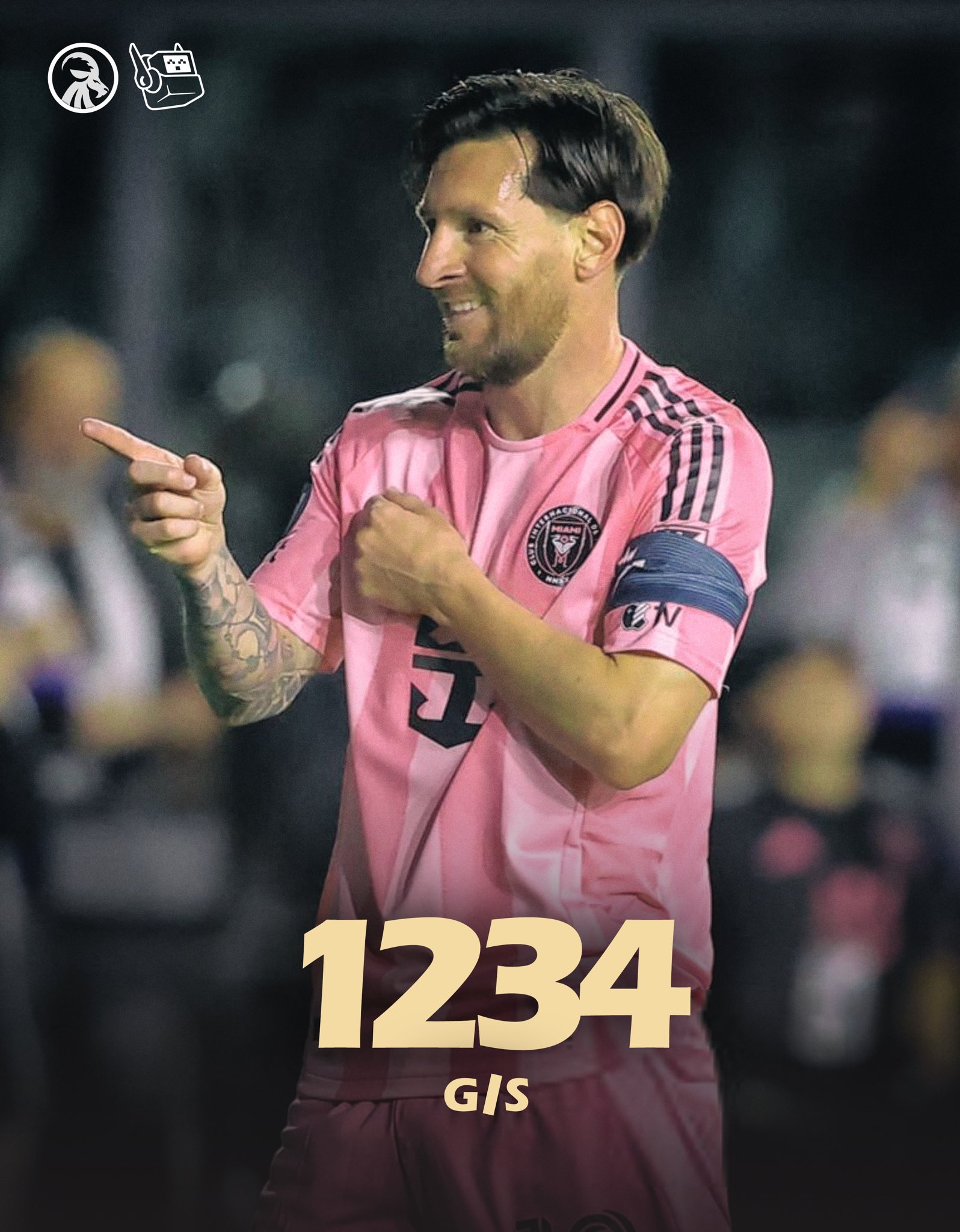 回歸即進球！37歲梅西生涯目前853球381助，參與進球數(shù)1234球！