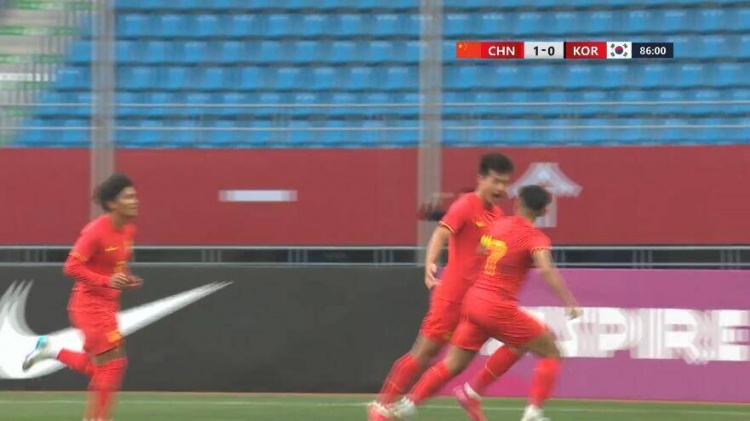U22國(guó)足1-0韓國(guó)全場(chǎng)數(shù)據(jù)：控球率49%落后韓國(guó)，10射7正領(lǐng)先對(duì)手