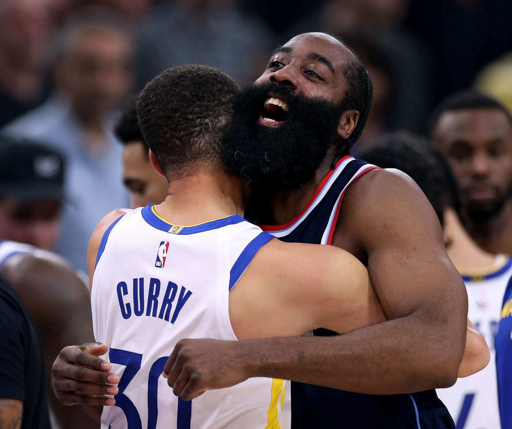 諸神黃昏！庫里哈登先后50+ NBA歷史首次兩名35歲以上球員轟50+！